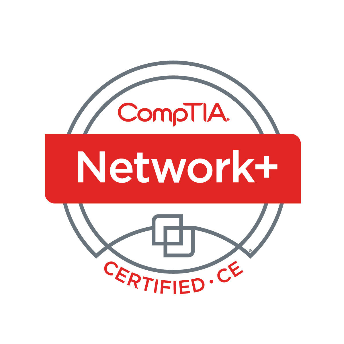 NetworkPlus Logo Certified CE